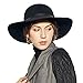 Algopix Similar Product 16 - Sedancasesa Wide Brimmed 100 Wool Felt