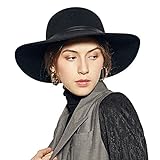 Algopix Similar Product 2 - Sedancasesa Wide Brimmed 100 Wool Felt