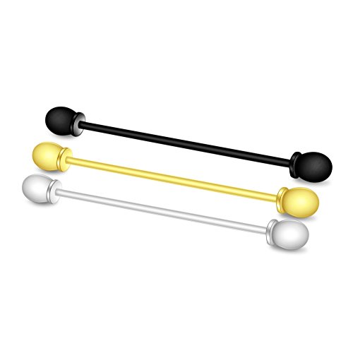 Algopix Similar Product 8 - Merit Ocean 3 Pcs Collar Bar Pin Set