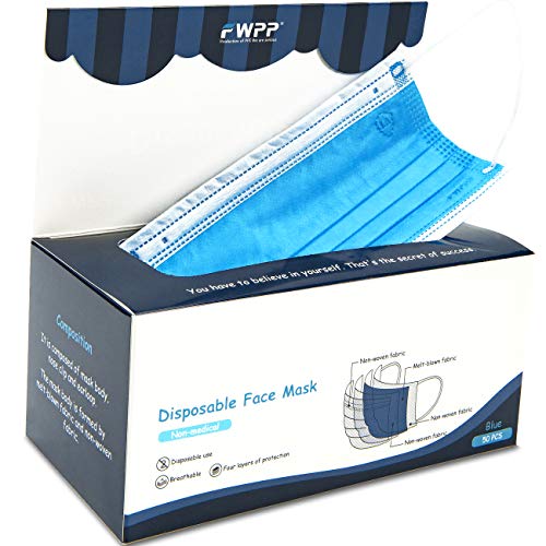 Algopix Similar Product 9 - FWPP 4 Layer Thicker Disposable Face