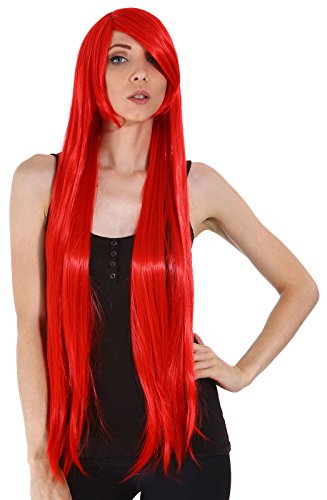Algopix Similar Product 19 - Womens Long Straight Full Hair Wig for