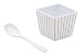 Algopix Similar Product 17 - Sugar  Cloth Gold Stripe Melamine