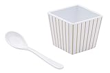 Algopix Similar Product 10 - Sugar  Cloth Gold Stripe Melamine