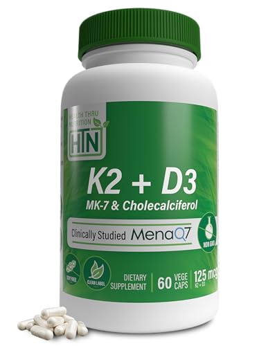 Algopix Similar Product 10 - Health Thru Nutrition K2  D3 Complex 