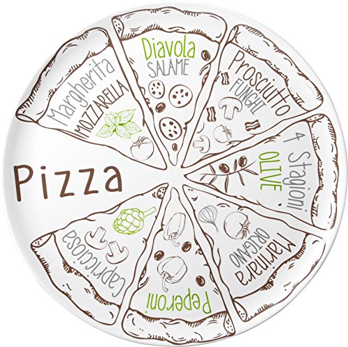 Algopix Similar Product 9 - Brunner FRA550617 Pizza Plate Set of 2