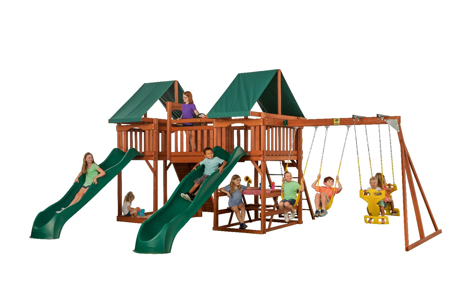 Algopix Similar Product 13 - Sequoia Complete Large Wooden Playset 