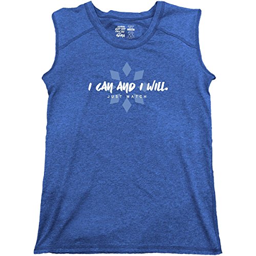 Algopix Similar Product 16 - RIPIT Girls Cut Off Crew Tee I Can