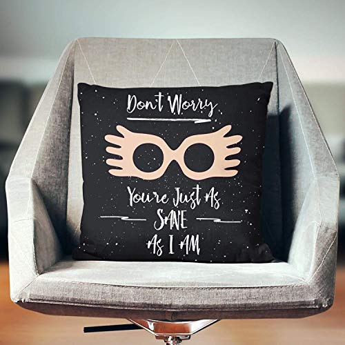 Algopix Similar Product 5 - Harry Potter Quote Pillow Cover Throw