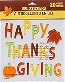 Algopix Similar Product 4 - Autumn Fall Themed Gel Cling Set 