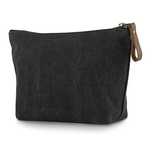 Algopix Similar Product 2 - SMRITI Canvas Large Makeup Bag Pouch