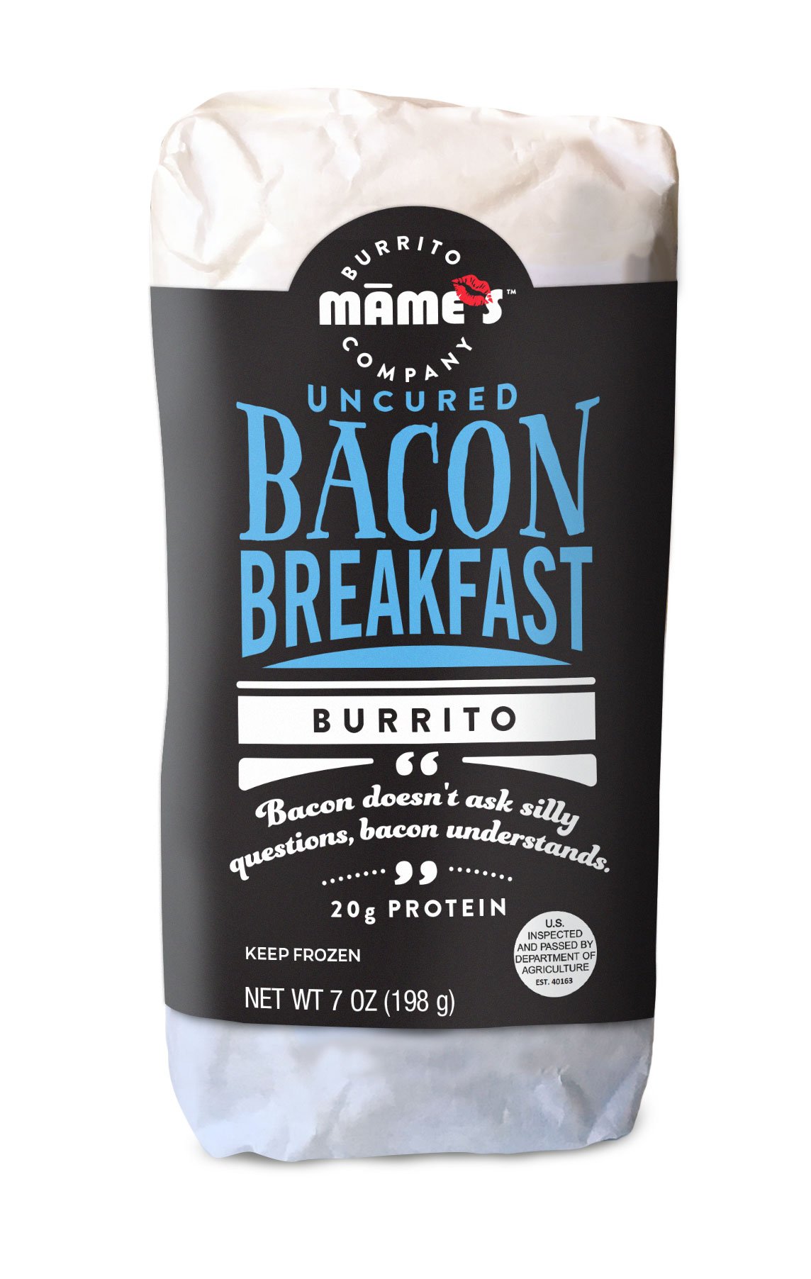 Algopix Similar Product 4 - Mames Burrito Company Bacon Breakfast