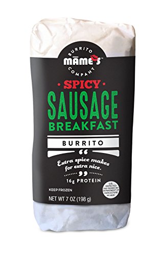 Algopix Similar Product 15 - Mames Burrito Company Spicy Sausage