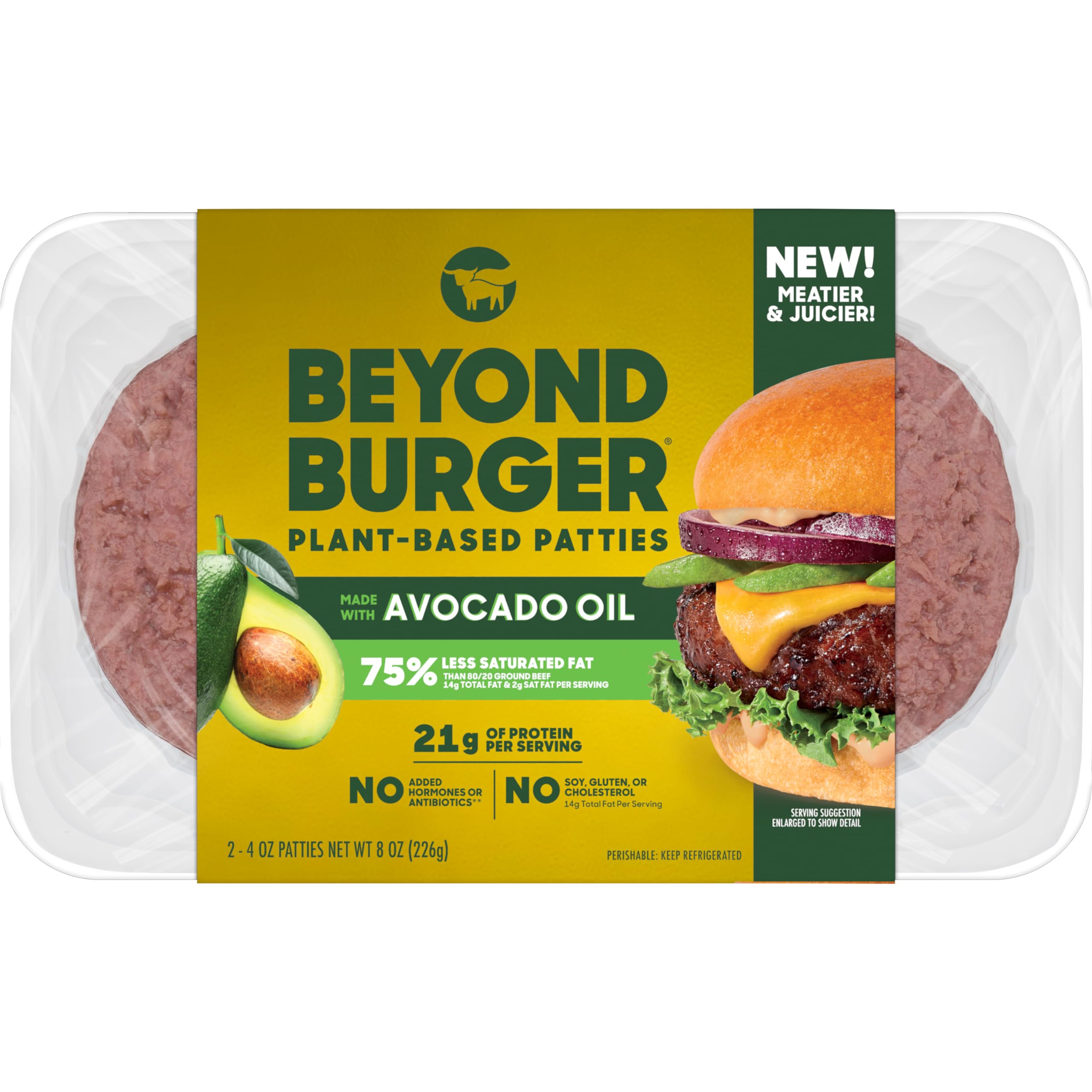 Algopix Similar Product 13 - Beyond Meat PlantBased Patties 8