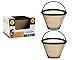 Algopix Similar Product 18 - GoldTone Brand Reusable No4 Cone Style