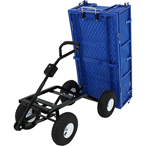 Algopix Similar Product 8 - Sunnydaze Utility Steel Dump Garden