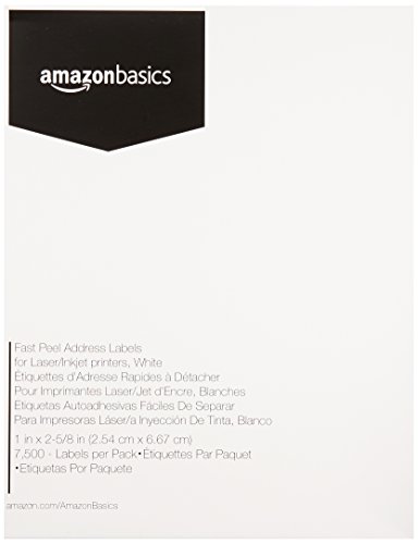 Algopix Similar Product 19 - Amazon Basics Fast Peel Address Labels