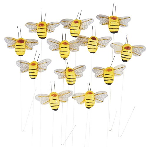 Algopix Similar Product 4 - 12 Yellow Artificial Mushroom