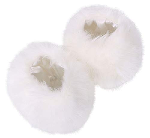 Algopix Similar Product 10 - Faux Fur Fuzzy  Cozy Wrist Band Ring