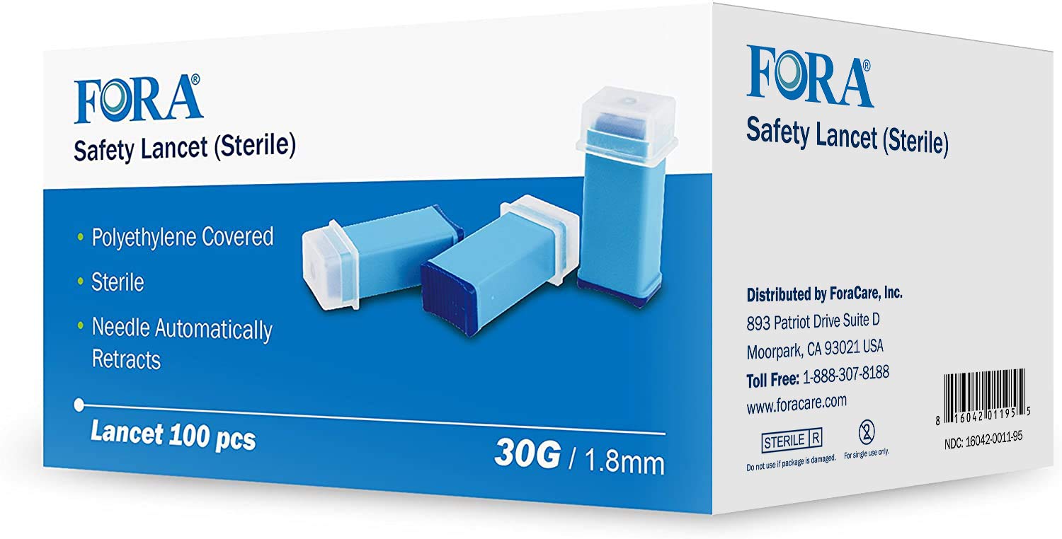 Algopix Similar Product 1 - FORA Sterile Safety Lancet 18mm