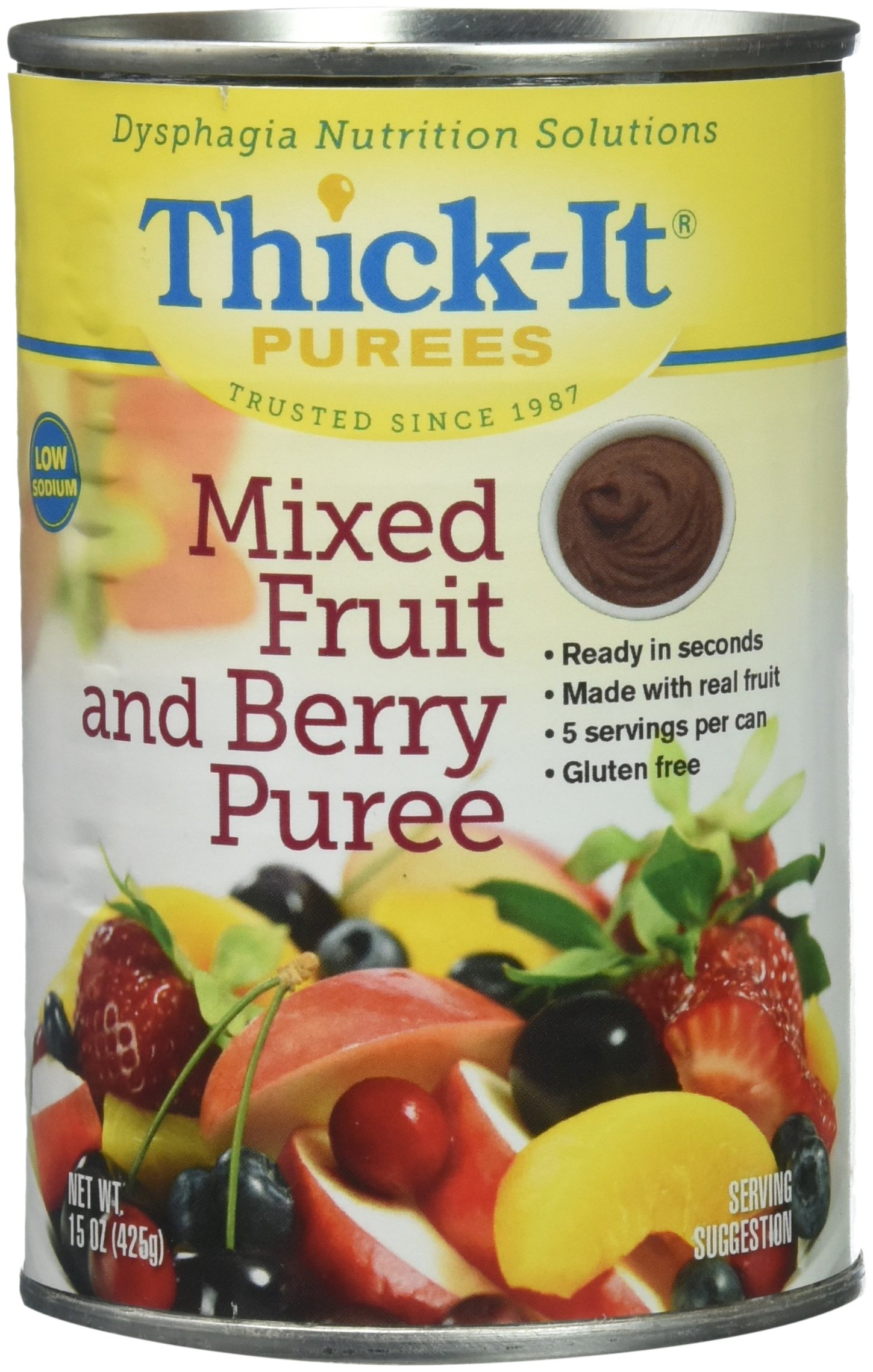 Algopix Similar Product 20 - ThickIt Purees Mixed Fruit and Berry