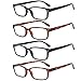 Algopix Similar Product 13 - Kerecsen 4 Pack Reading Glasses for