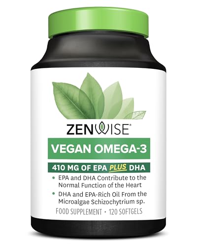 Algopix Similar Product 7 - Zenwise Health Vegan Omega 3 Supplement