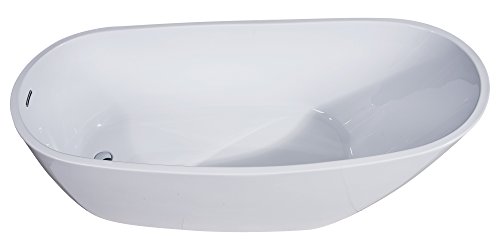 Algopix Similar Product 9 - ALFI brand AB8826 Tub, 68", White