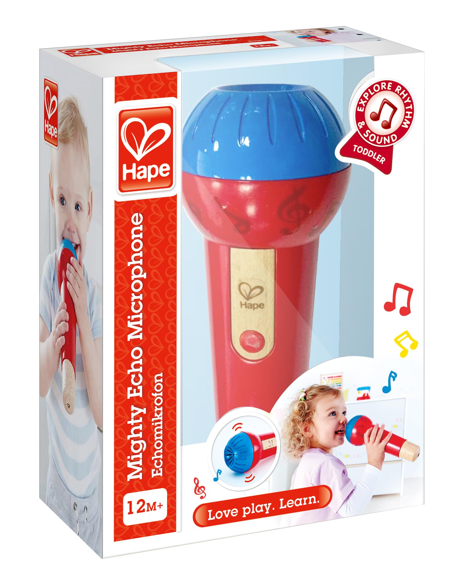 Algopix Similar Product 9 - Hape Mighty Echo Microphone 