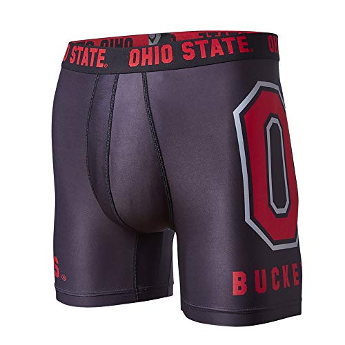 Algopix Similar Product 20 - FANDEMICS NCAA Ohio State Mens Boxer