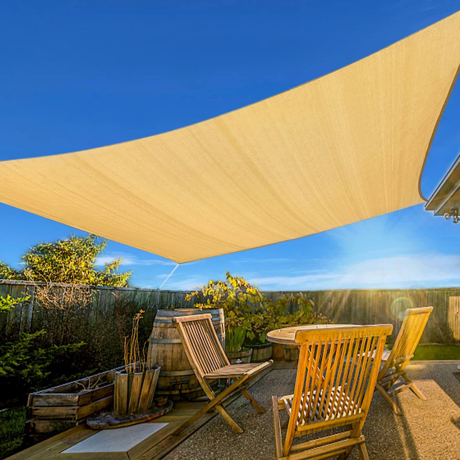 Algopix Similar Product 7 - Artpuch Sun Shade Sail 10X13 Sand