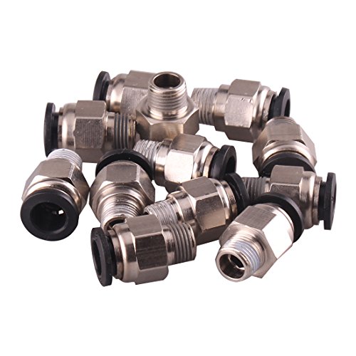Algopix Similar Product 15 - 14 PT Male Thread 8mm Push in Joint