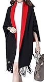 Algopix Similar Product 19 - QZUnique Womens Soft Cape Shawl Wrap