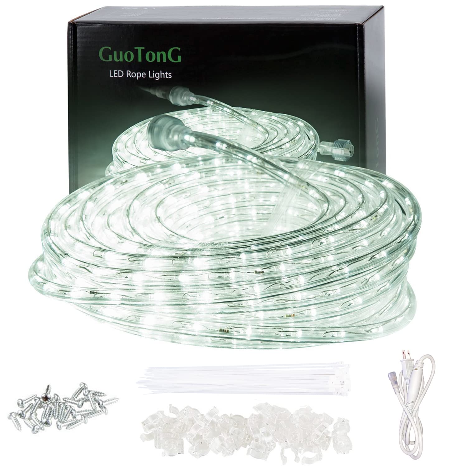 Algopix Similar Product 18 - GUOTONG 50ft15m Plug in LED Rope