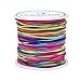 Algopix Similar Product 16 - Dreamtop 1mm 100 Meters Rainbow Elastic