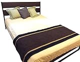 Algopix Similar Product 17 - OctoRose Quilted Micro Suede Bed Runner