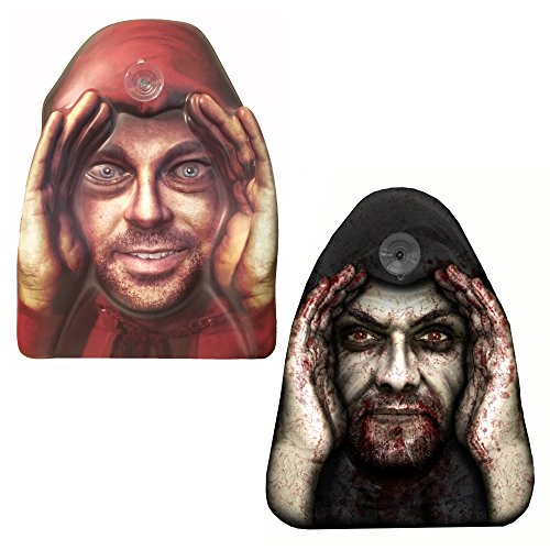 Algopix Similar Product 13 - Scary Peeper Window Cling 2-Pack