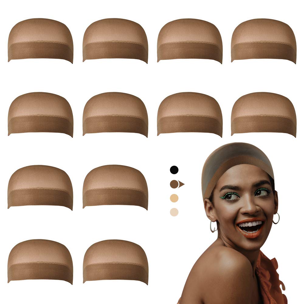 Algopix Similar Product 17 - Dreamlover Wig Caps for Women Brown