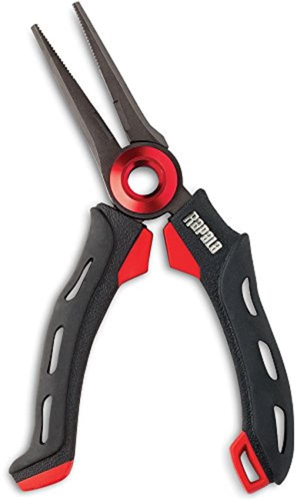 Algopix Similar Product 17 - Rapala Pliers, 4" Mag Spring, Black/Red