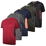 Algopix Similar Product 9 - FRMens Athletic V Neck TShirt Quick