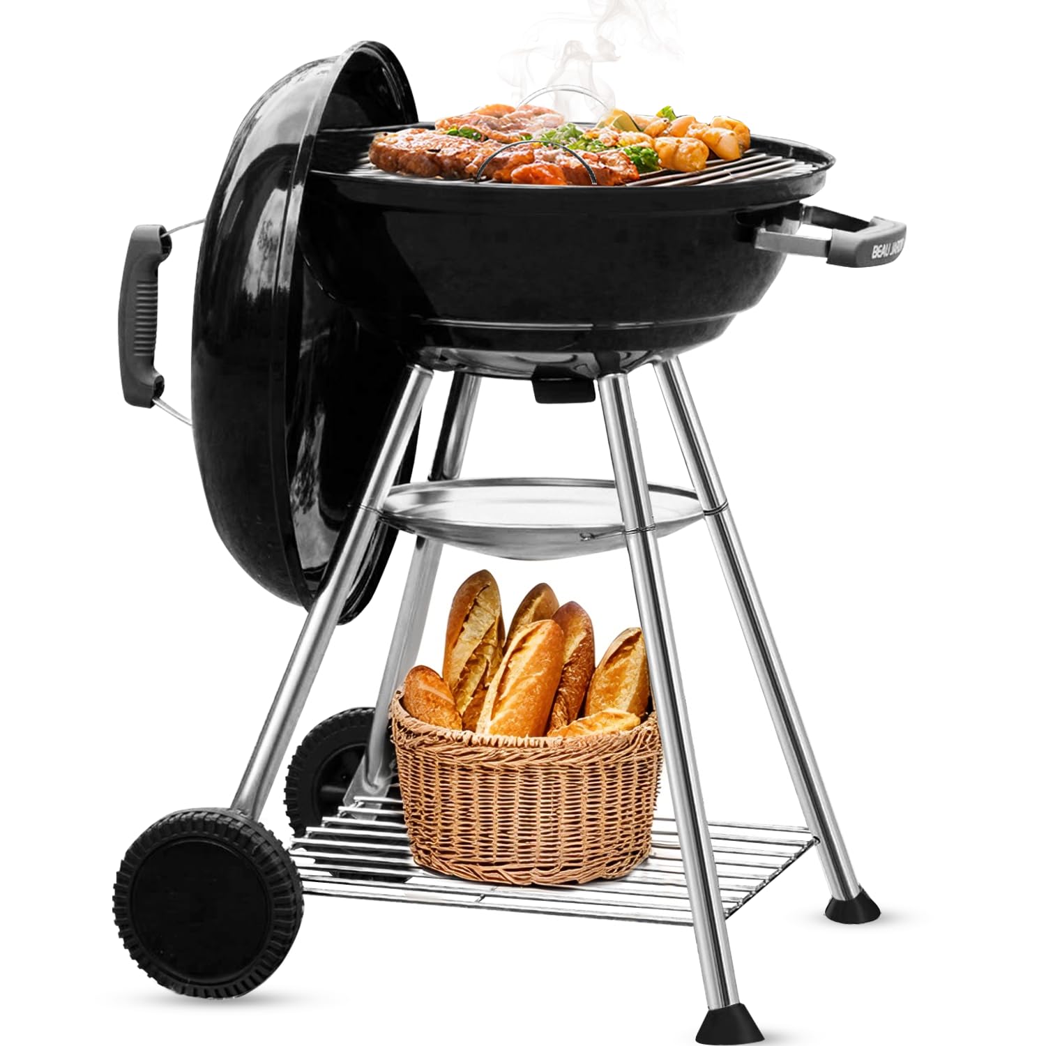 Algopix Similar Product 17 - BEAU JARDIN Premium 18 Inch Charcoal