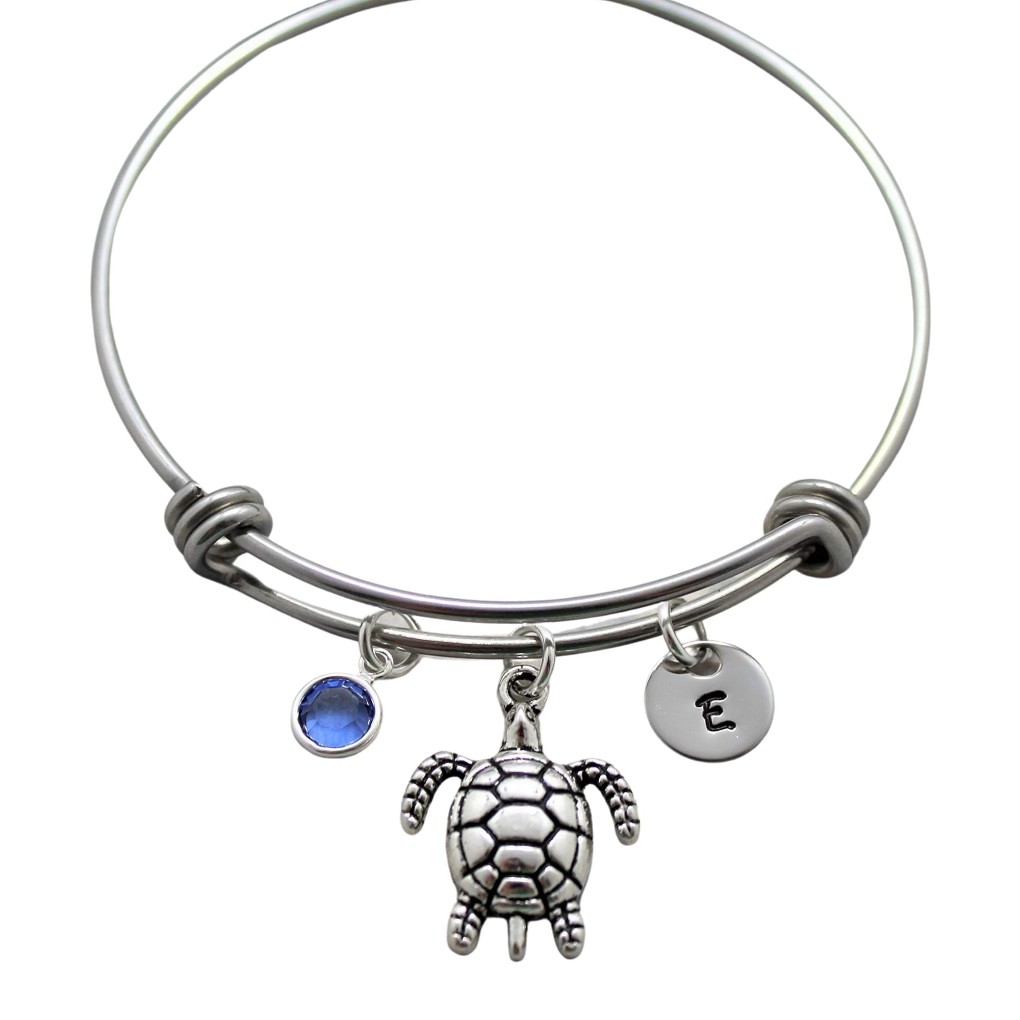 Algopix Similar Product 15 - Personalized Sea Turtle Bracelet  Sea
