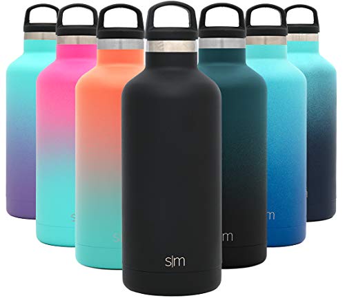 Algopix Similar Product 7 - Simple Modern Insulated Water Bottle