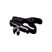 Algopix Similar Product 1 - Shure RK354SB Pair Of Black Single Bar