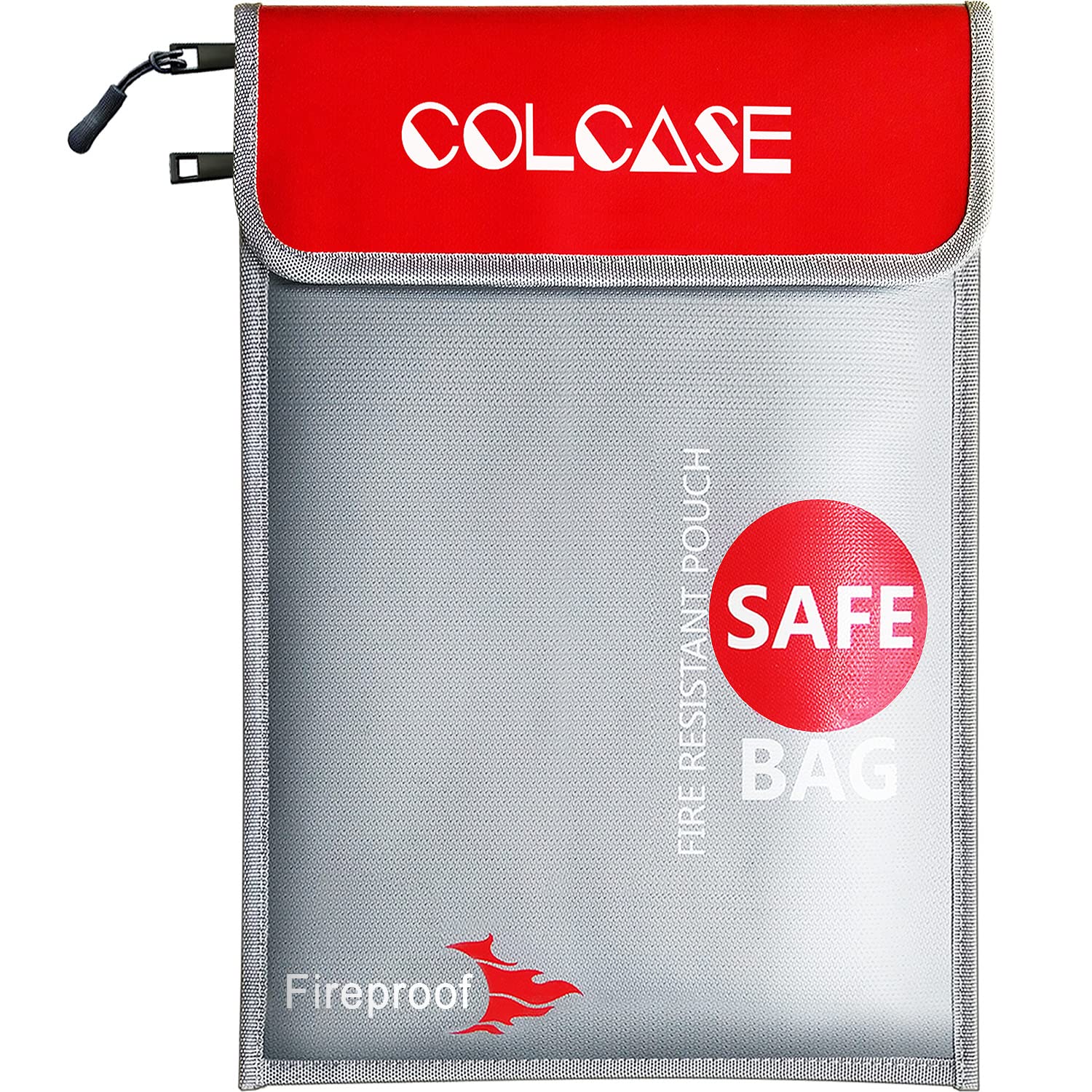 Algopix Similar Product 8 - COLCASE Fireproof Document Bag Upgraded