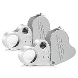 Algopix Similar Product 3 - Jewelry Loupe2 Pack 30X 60X