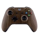 Algopix Similar Product 20 - eXtremeRate Wood Grain Patterned Front