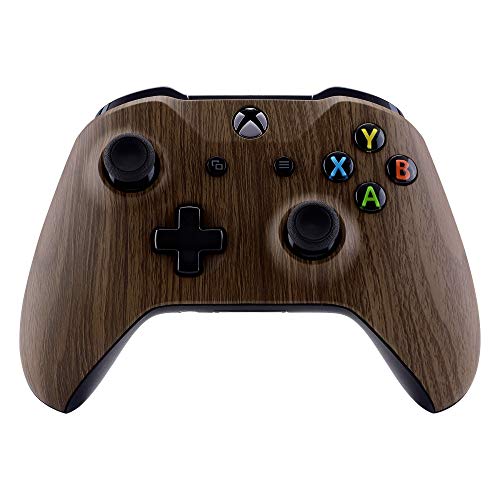 Algopix Similar Product 4 - eXtremeRate Wood Grain Patterned Front