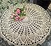 Algopix Similar Product 18 - Macrame Cream Crochet Round Tablecloths