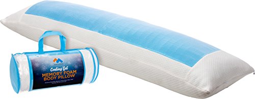 Algopix Similar Product 4 - Cooling Memory Foam Full Body Pillow 