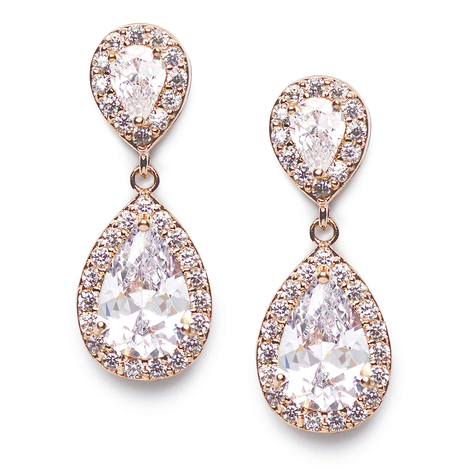 Algopix Similar Product 2 - SWEETV Teardrop Dangle Earrings for